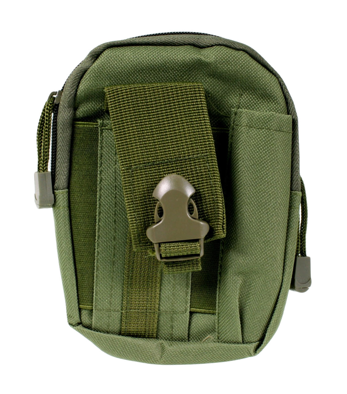 Green pouch, front view