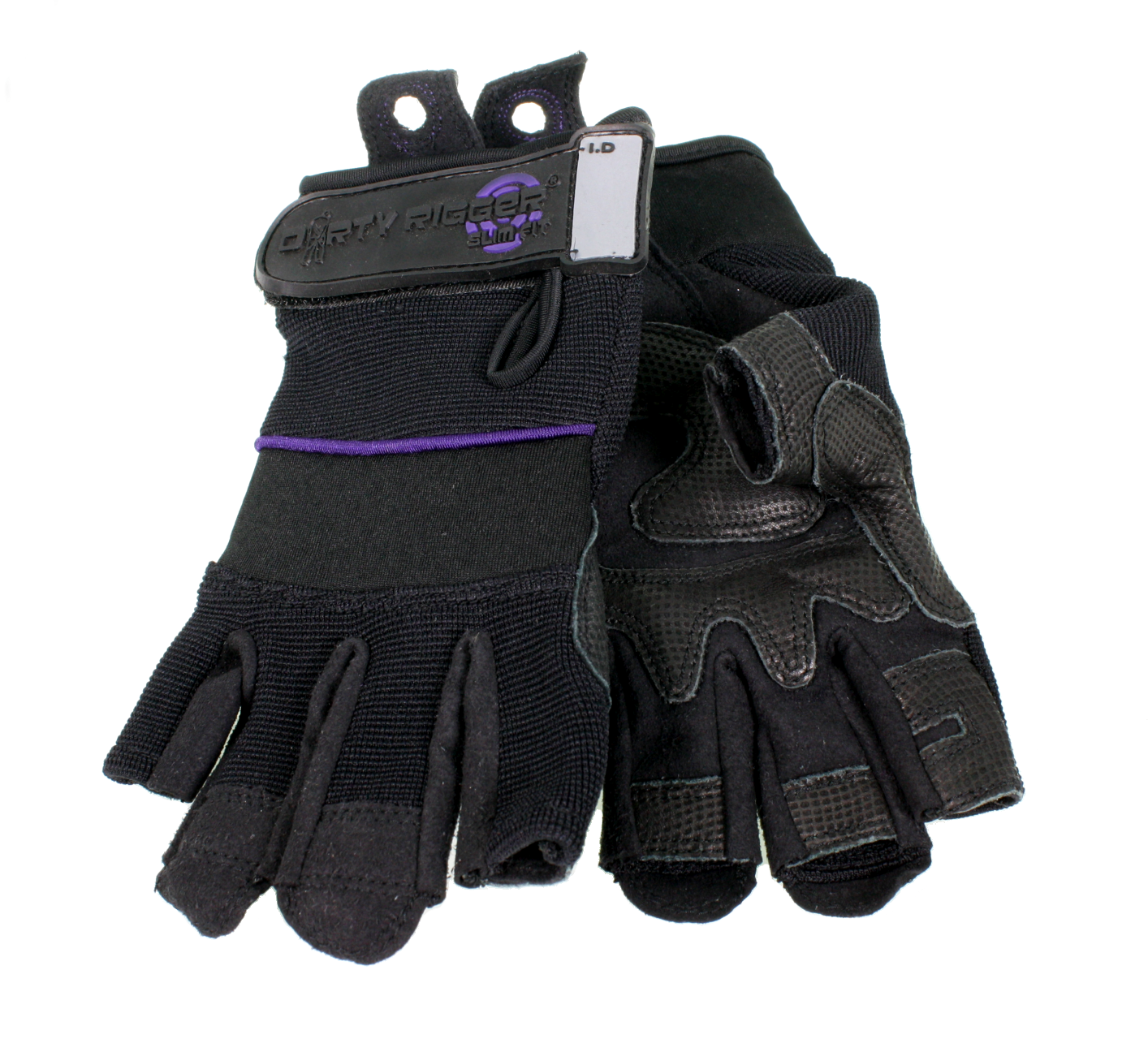 Dirty Rigger Black Slim-Fit Gloves (Various Sizes)