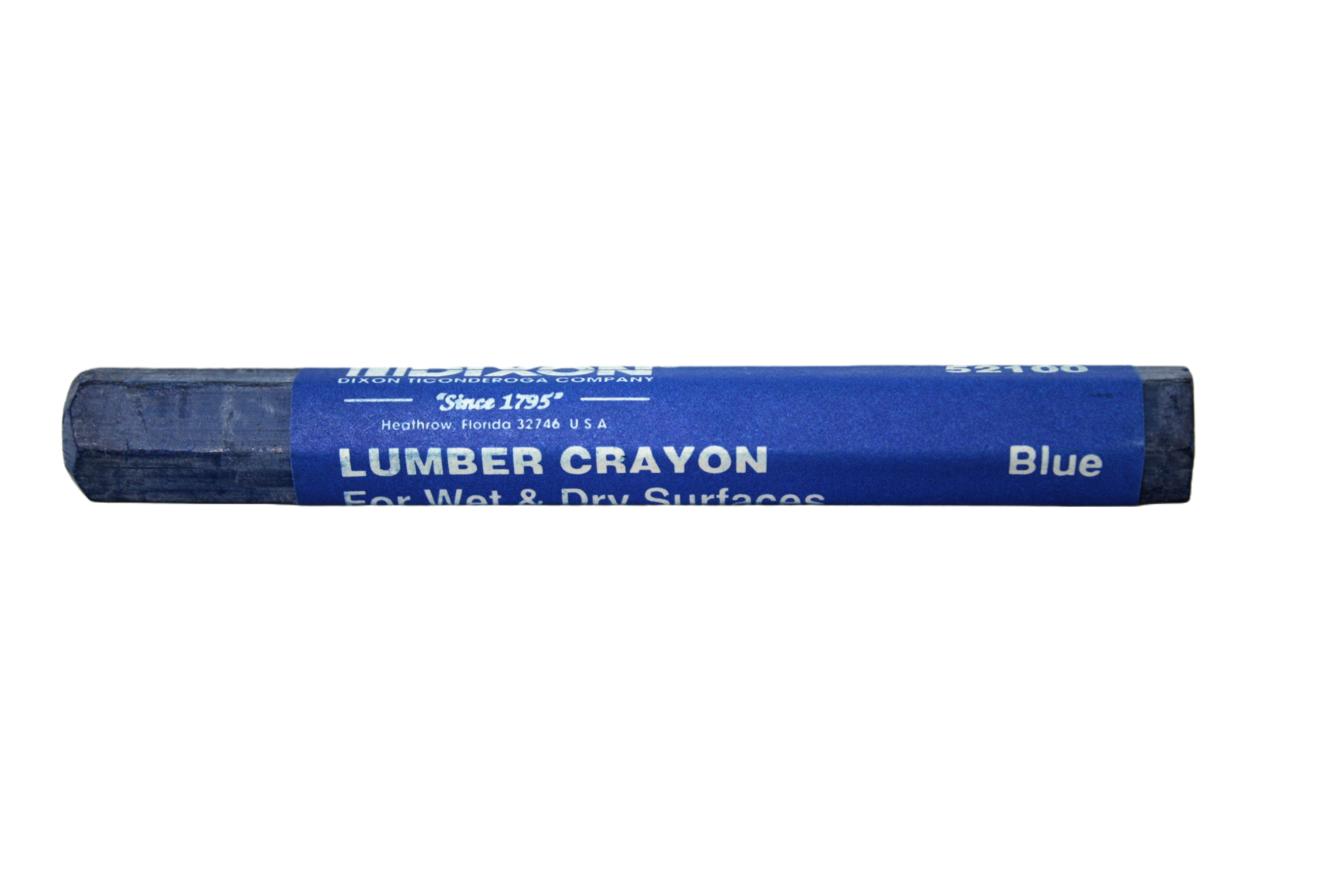 Dixon Lumber Crayon, Blue
