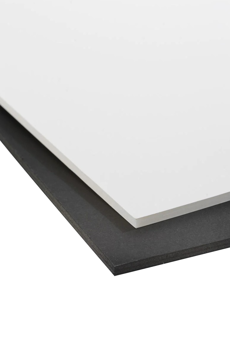 Black and white foam board sheets