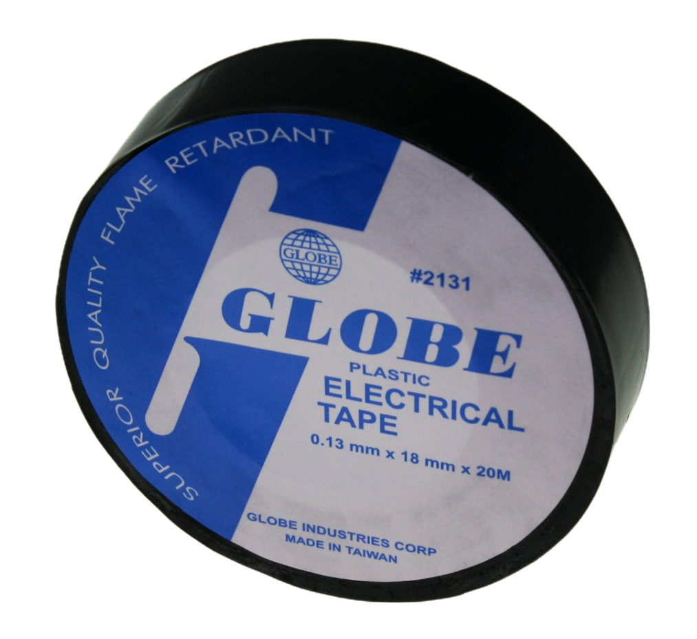Globe electrical tape, black