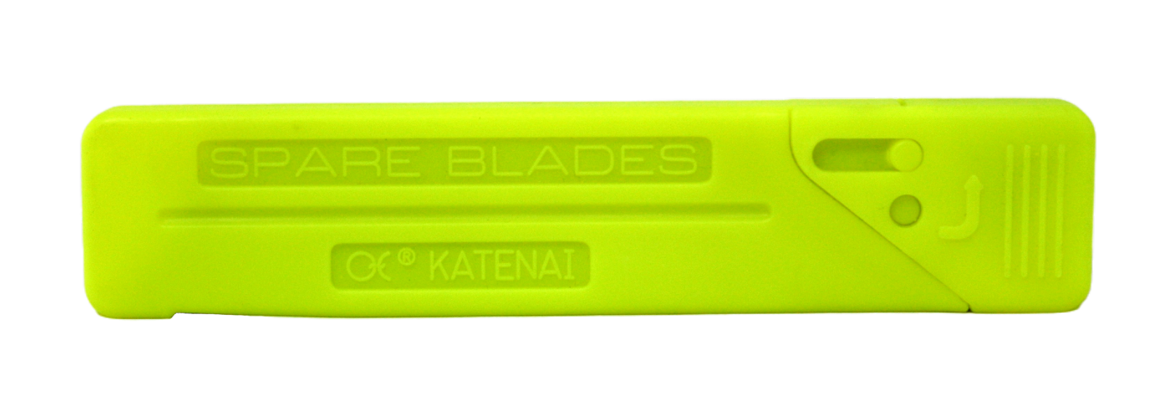 A pack of blades, lid closed