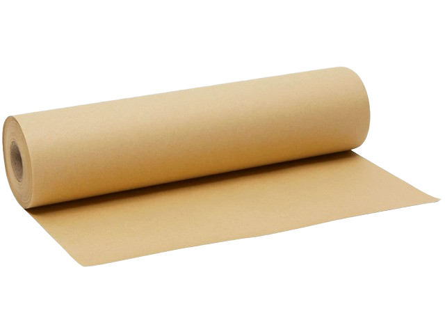 A roll of kraft paper
