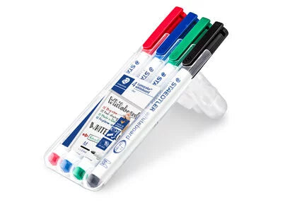Staedtler Lumocolor Whiteboard Pens, pack of 4