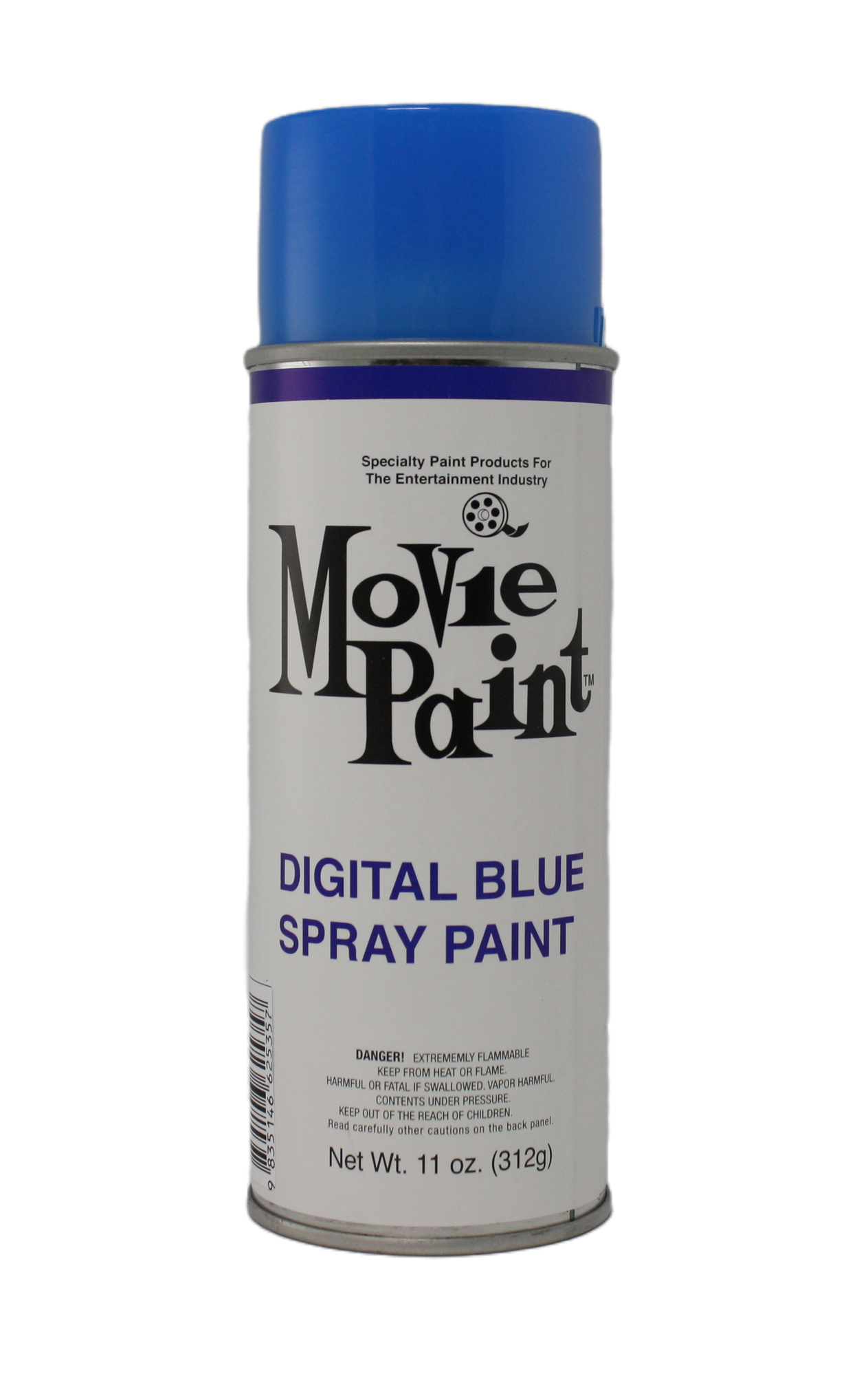 Movie Paint, Digital Blue, front view, lid on