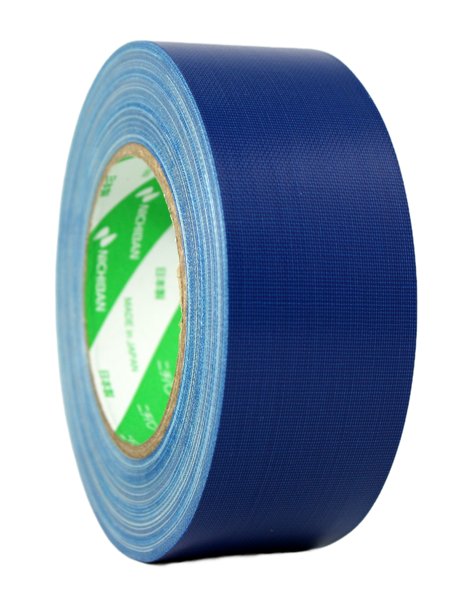 Nichiban Blue Gaff Tape, 2" roll, side view
