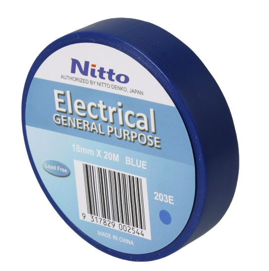 Nitto electrical tape, blue