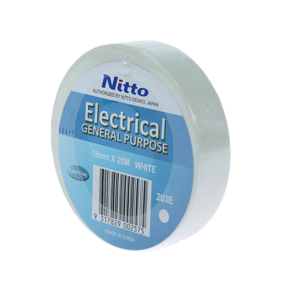 Nitto Electrical Tape, White