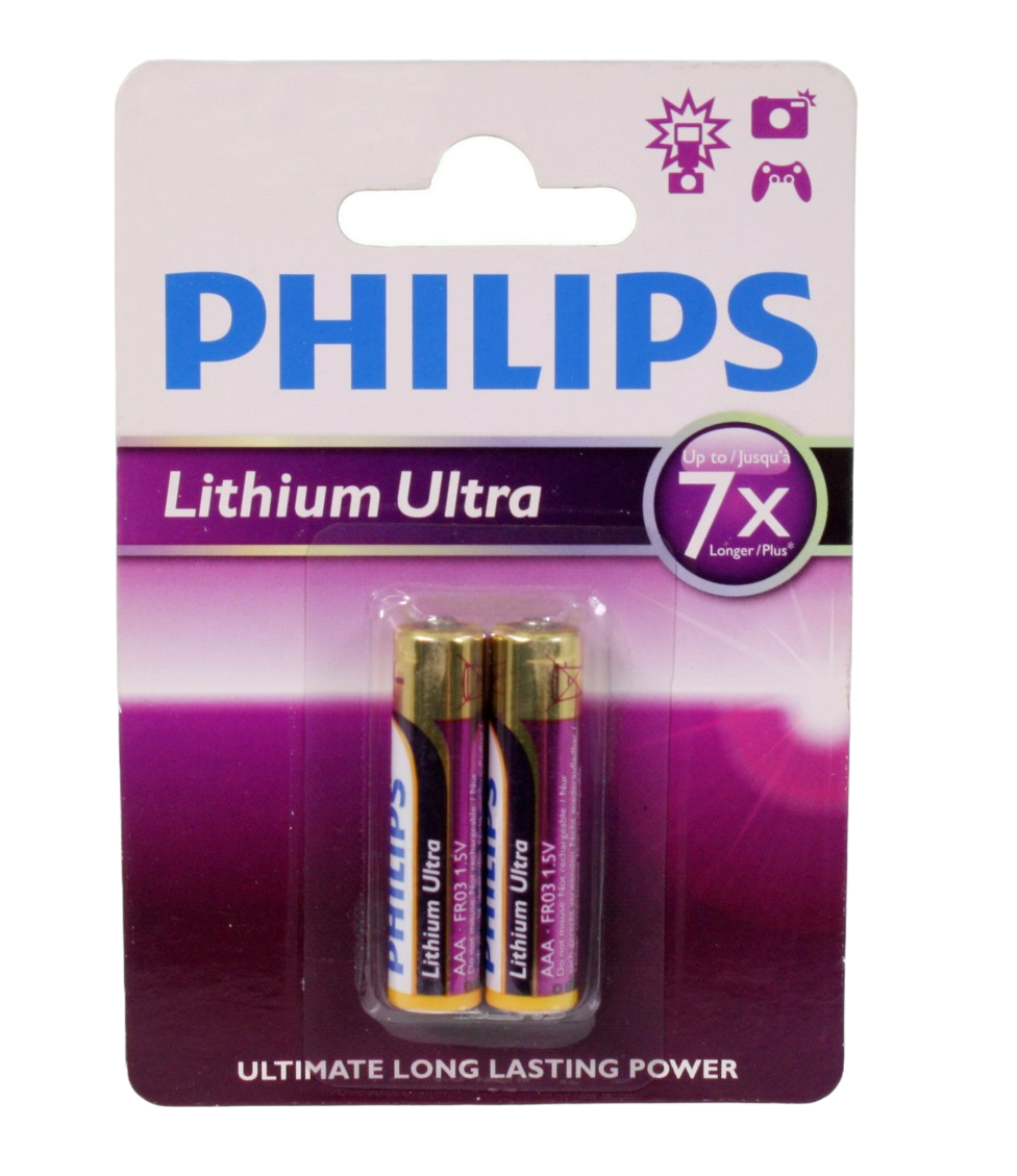 2 Pack of batteries