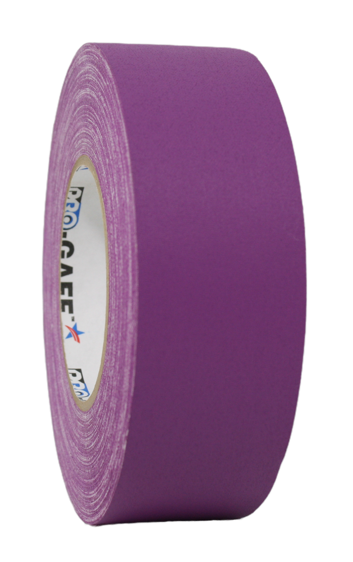 Pro Gaff 2" 50m roll, purple, side view