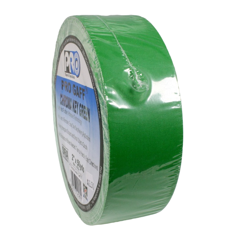 Side view of a roll with packaging still on