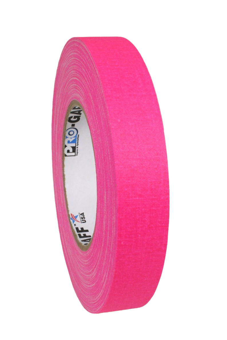 Pro Gaff 1", fluro pink, 45m roll