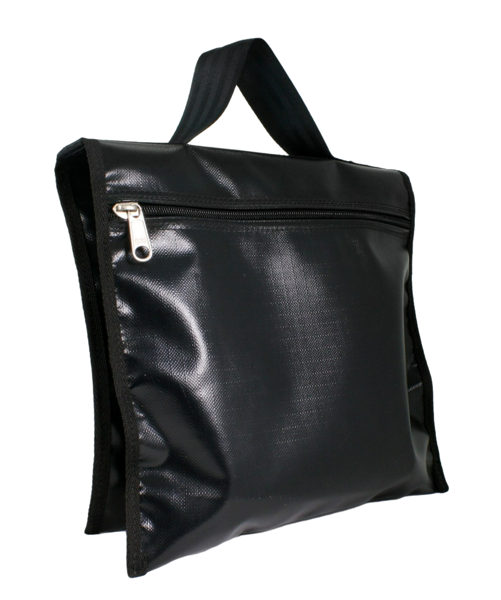 Black PVC refillable sandbag