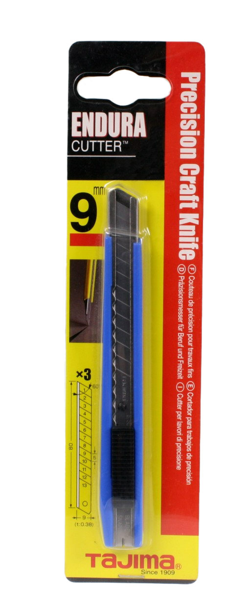Blue knife in packet