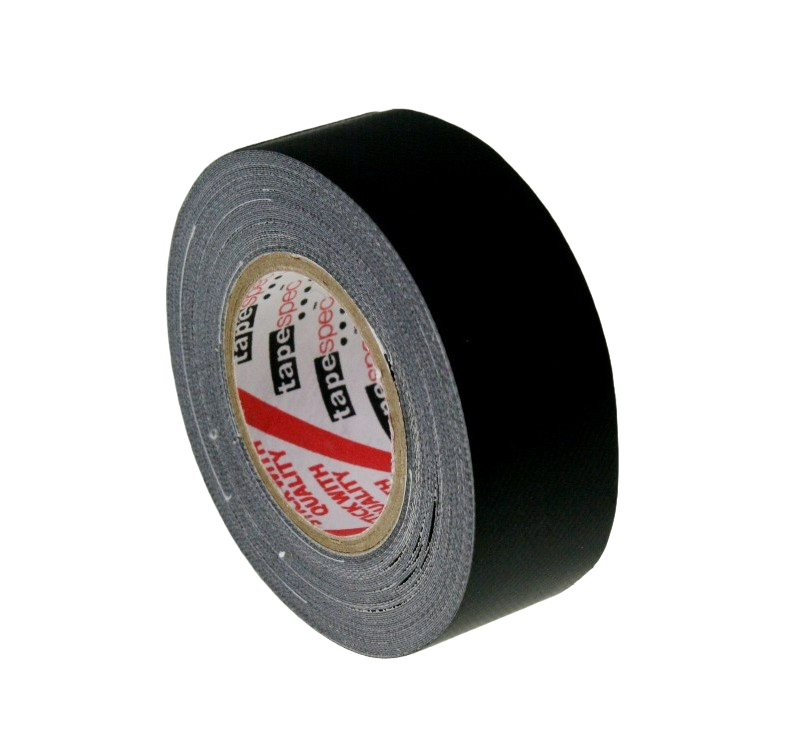 TapeSpec Small Core gaff tape in black