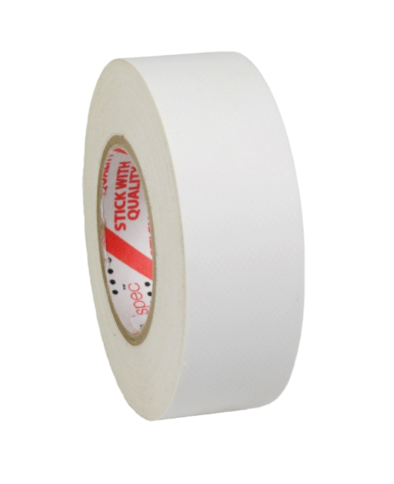 TapeSpec Small Core gaff tape in white
