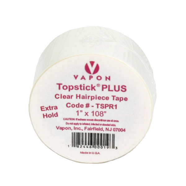 topstick clear hairpiece tape (1 roll)