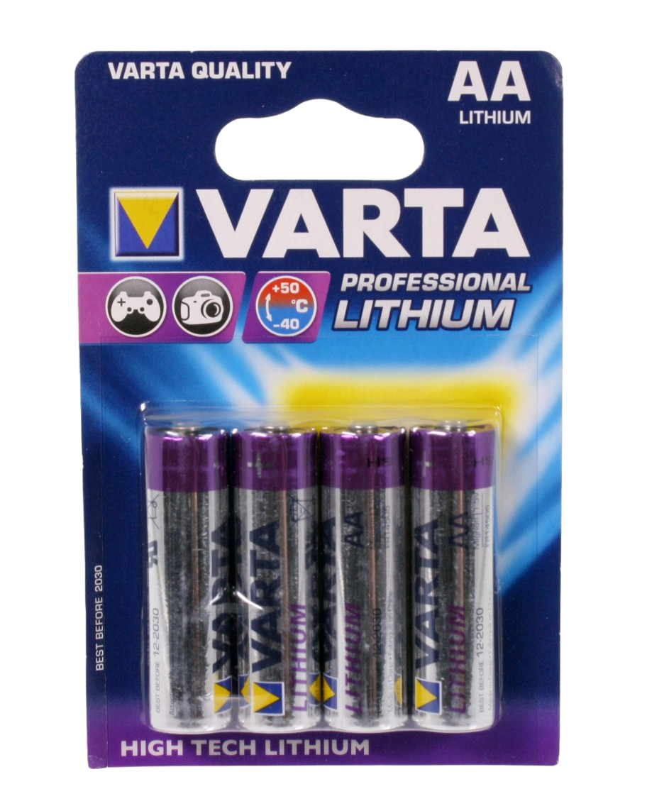 4 Pack AA batteries
