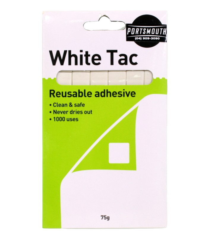 A packet of White Tac